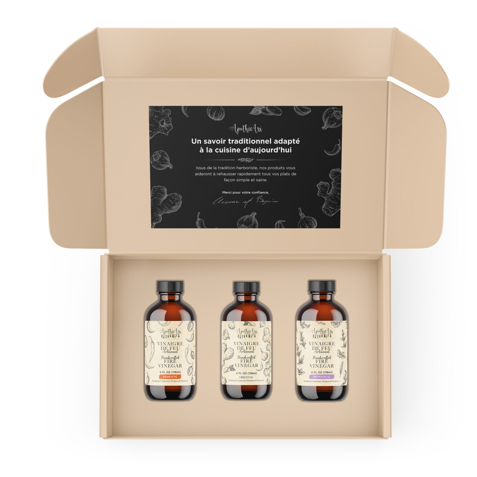 Boîte découverte Vinaigre de feu