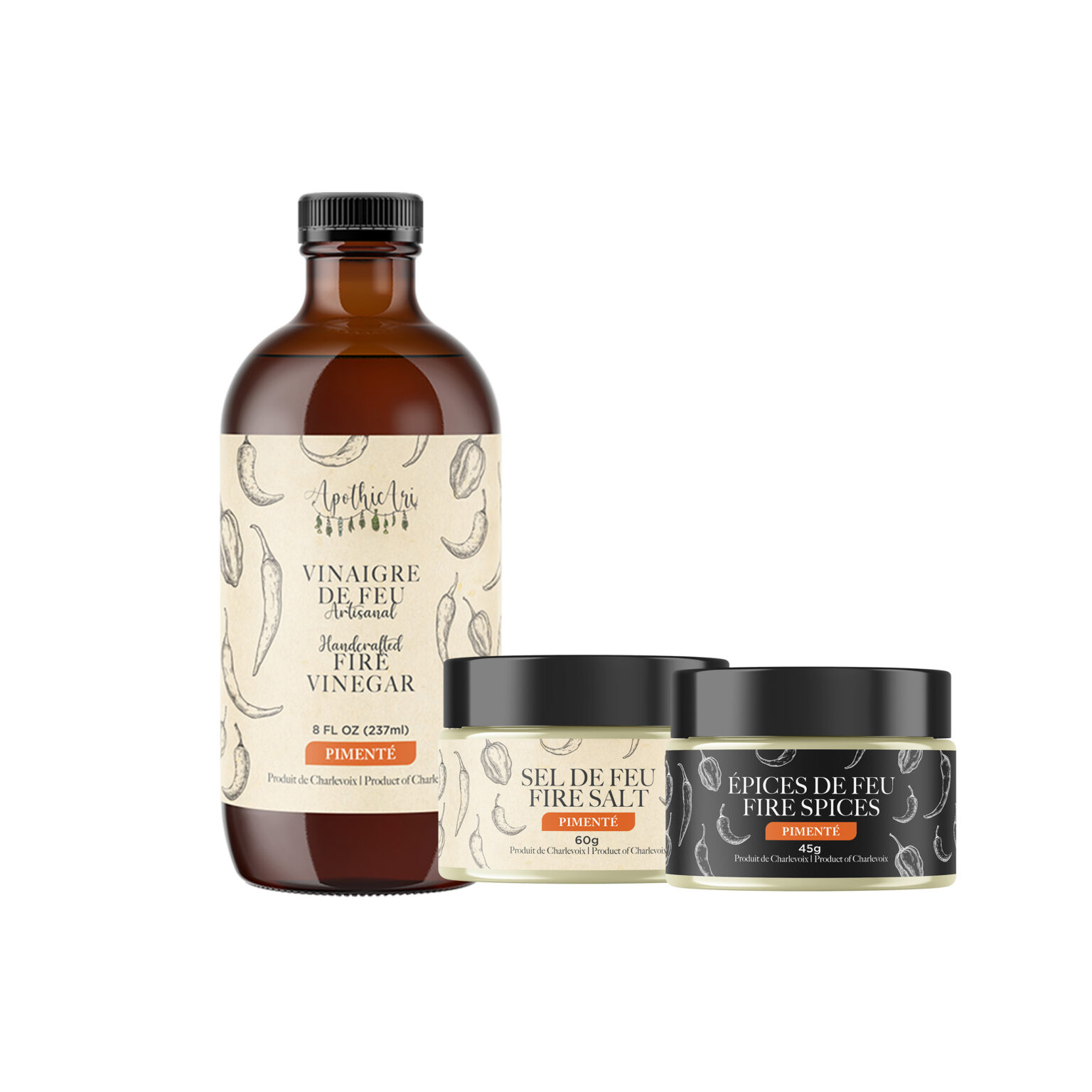 Trio découverte - PIMENTÉ